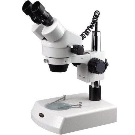 3.5X-90X Binocular Stereo Zoom Microscope With Dual Halogen Lights -  AMSCOPE, sm-2bz